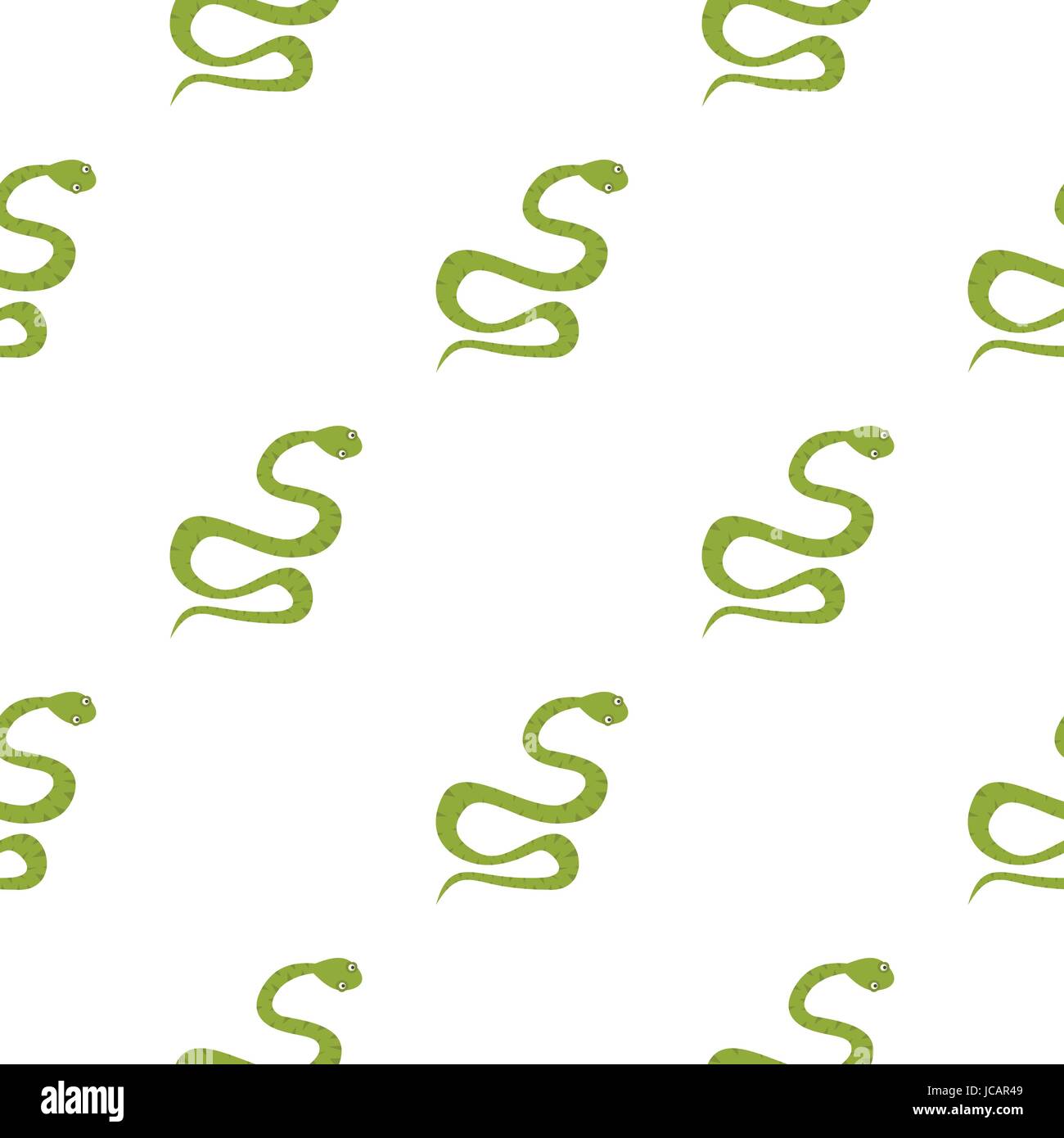 Green snake pattern flat Stock Vector Image & Art - Alamy