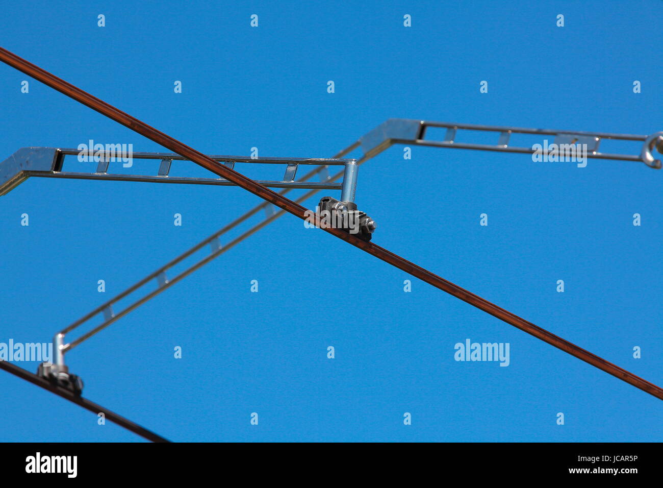 Newly Installed Overhead Line Equipment Ohle As Part Of - 