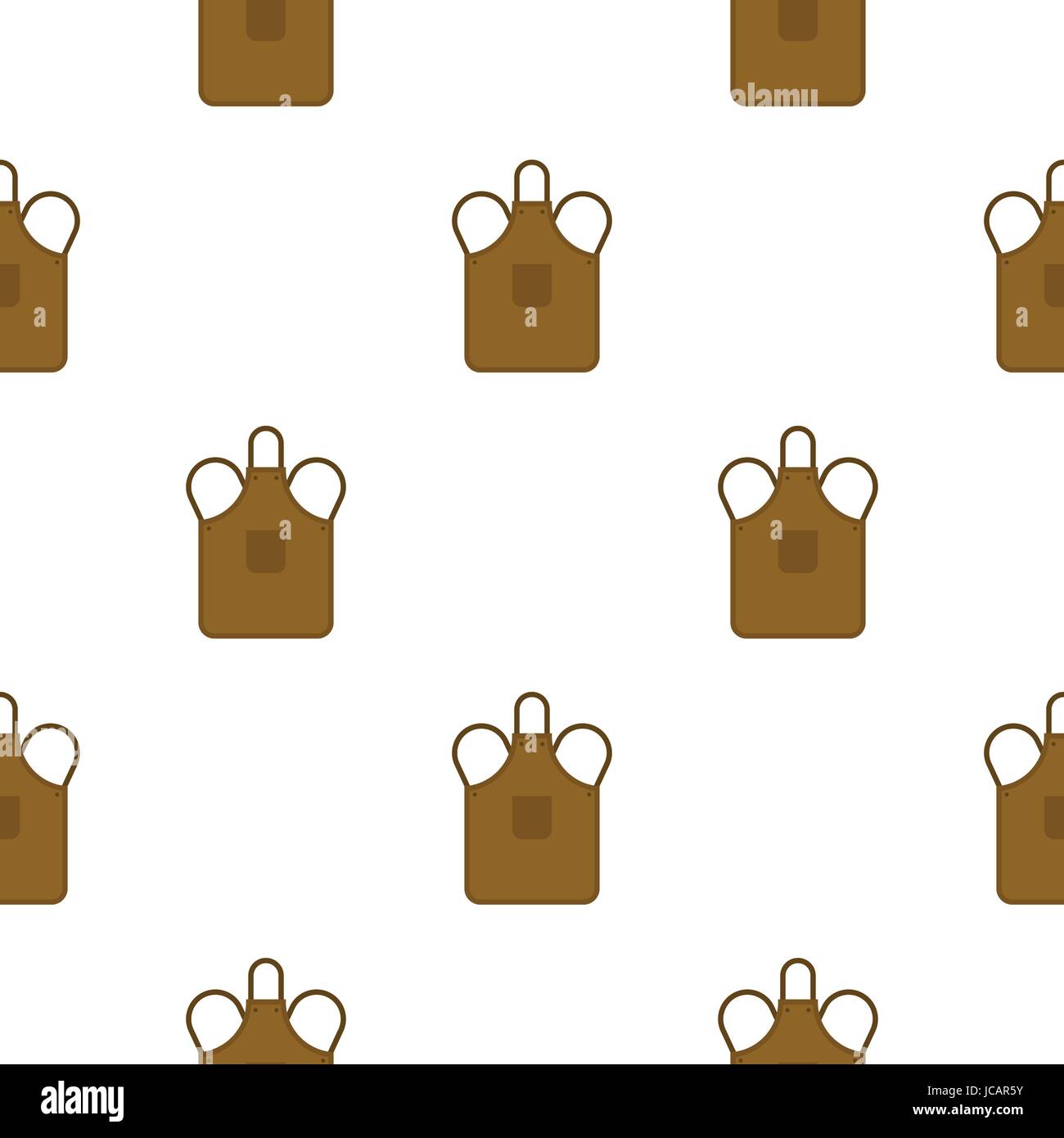 Blacksmiths apron pattern flat Stock Vector Image & Art - Alamy