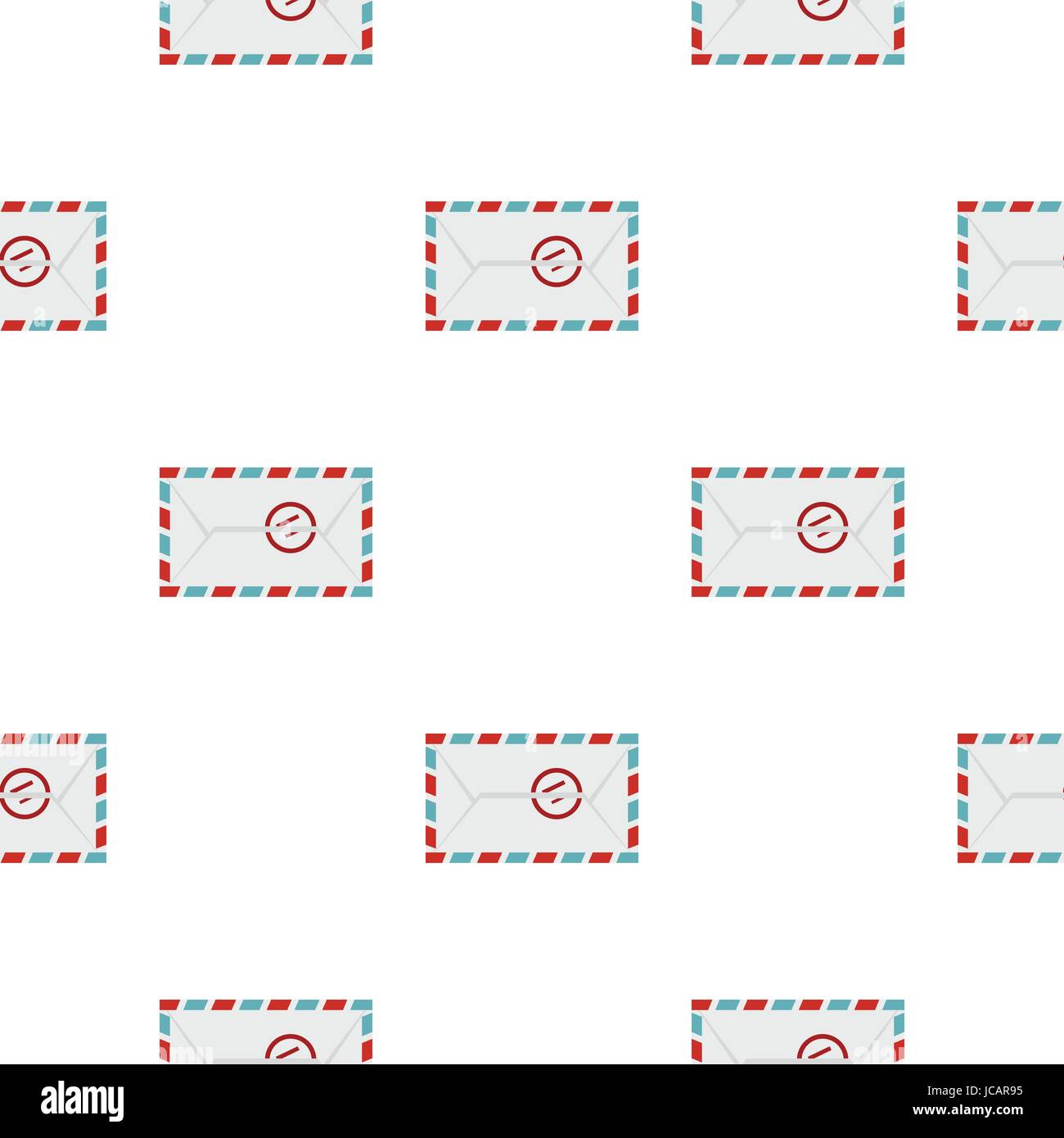 Postage envelope with stamp pattern flat Stock Vector Image & Art - Alamy