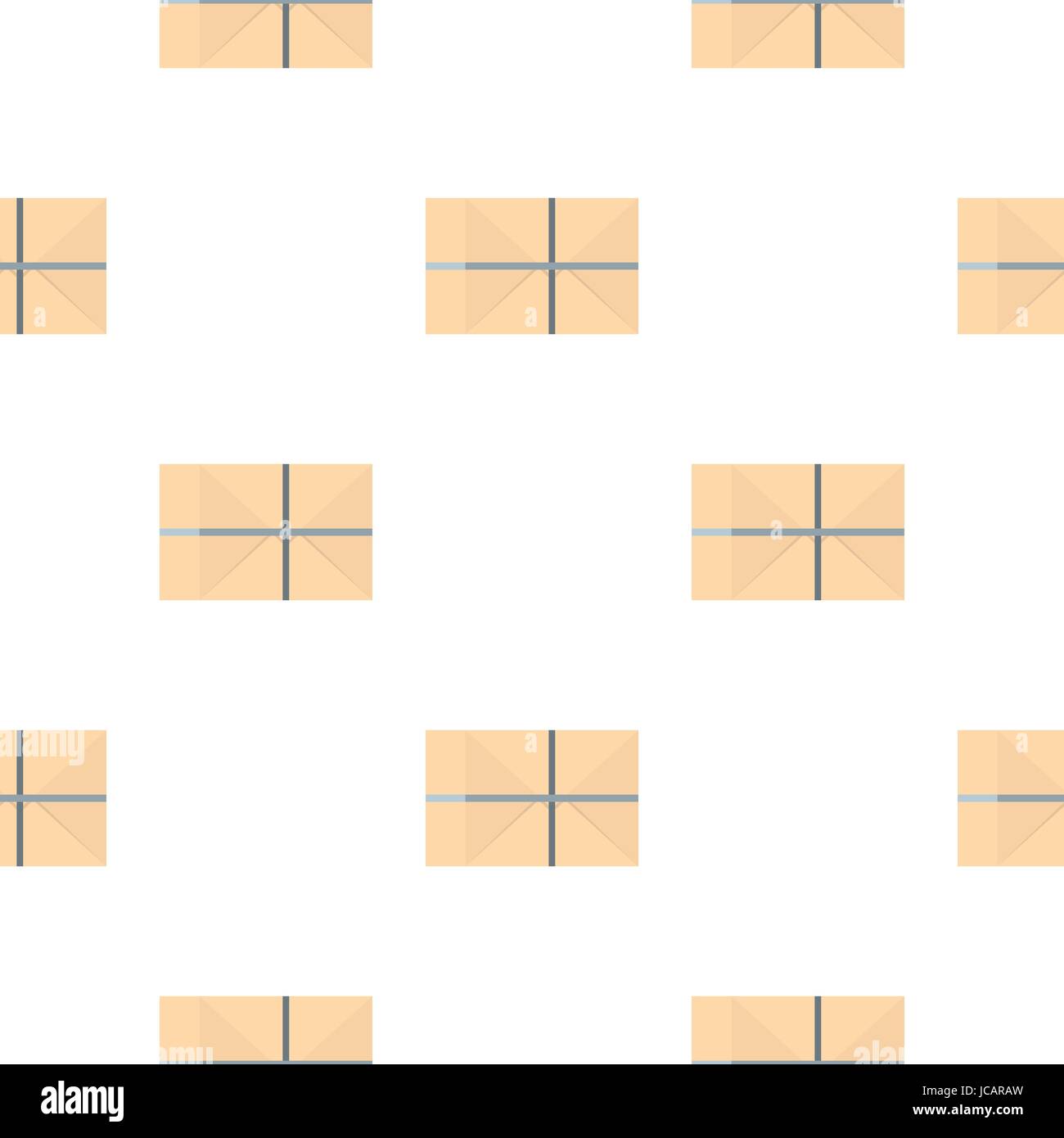 Postal parcel wrapped in Stock Vector Images - Alamy