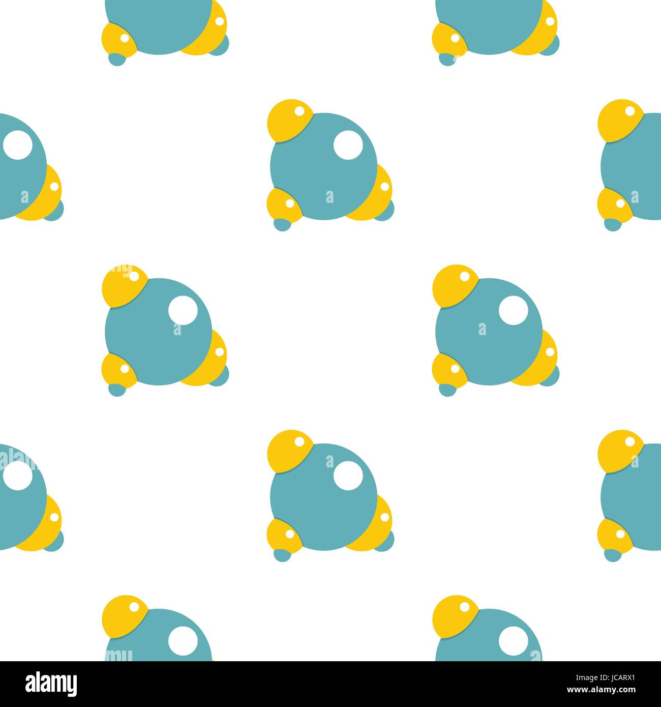 Blue molecule pattern flat Stock Vector Image & Art - Alamy