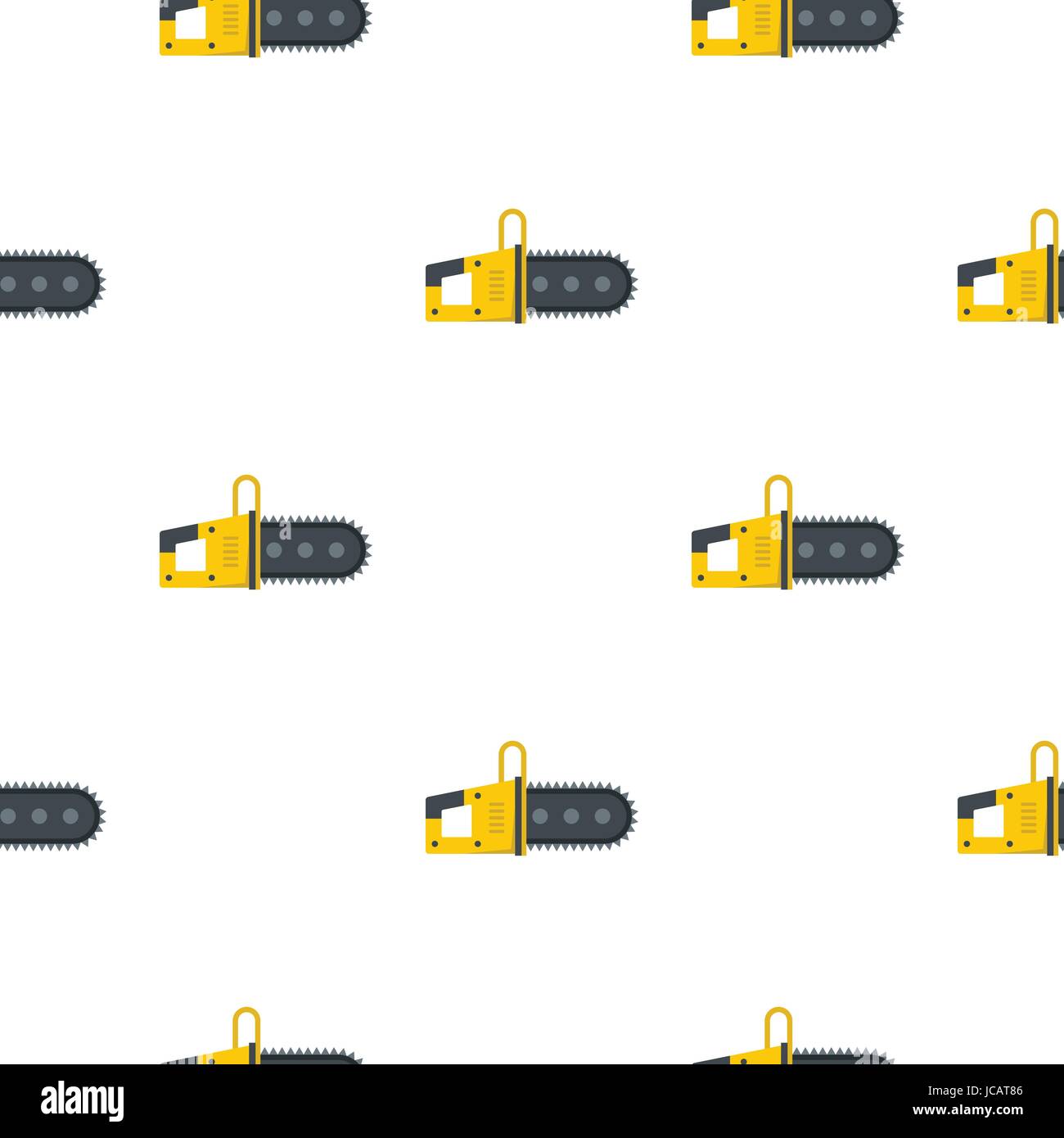 Chainsaw pattern flat Stock Vector Image & Art - Alamy