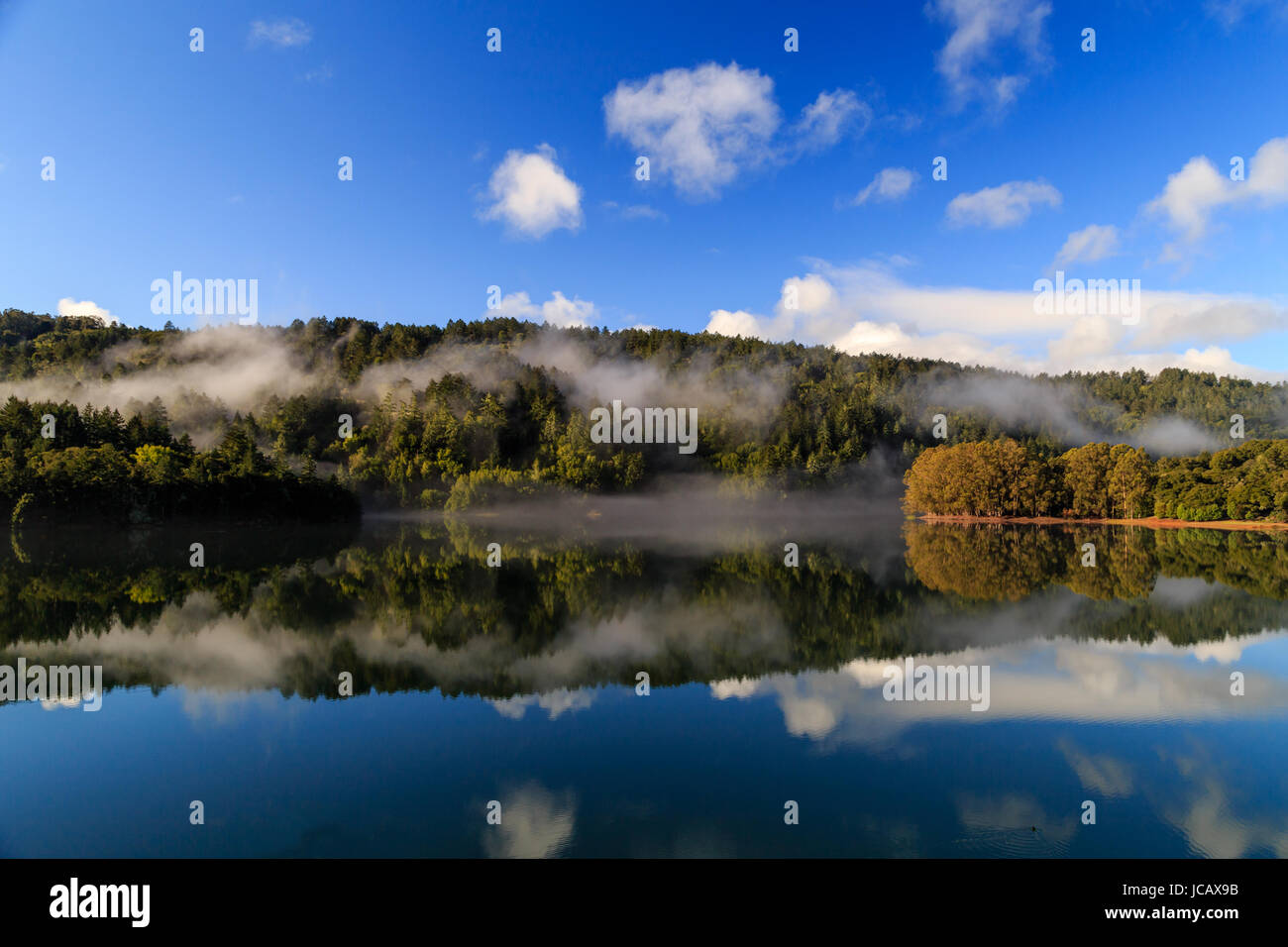 A view of Crystal Springs in San Mateo Stock Photo Alamy