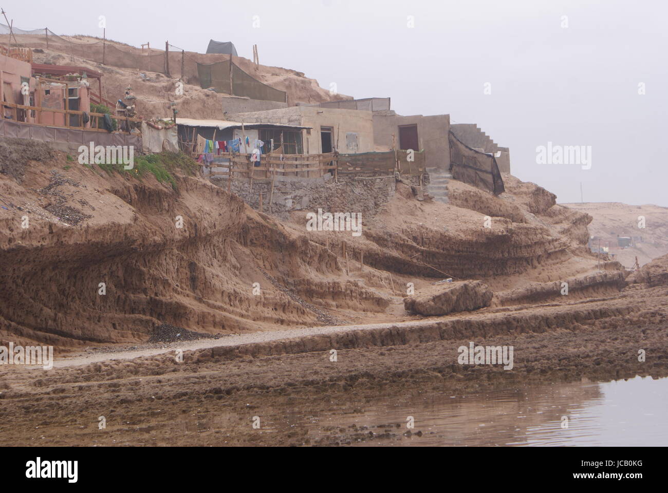 Beach houses in Agadir Stock Photo Alamy