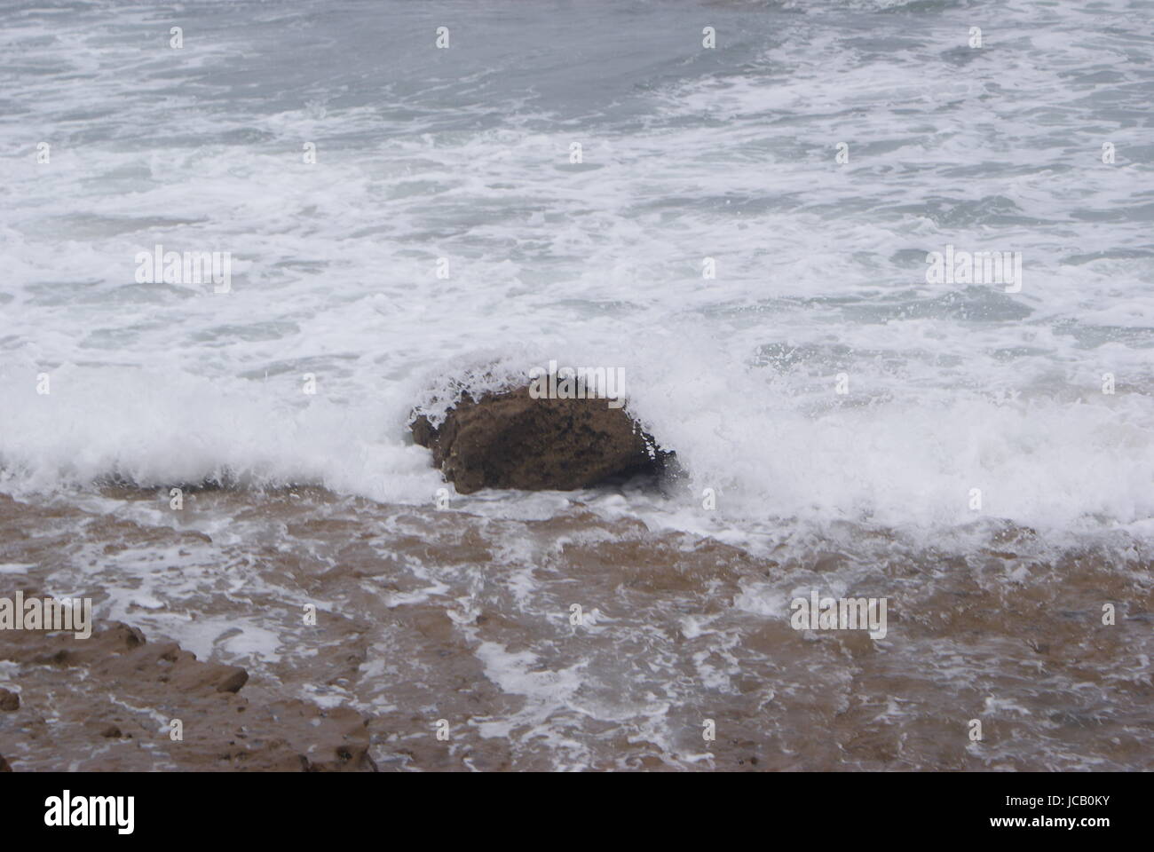 Beach in Agadir Stock Photo - Alamy