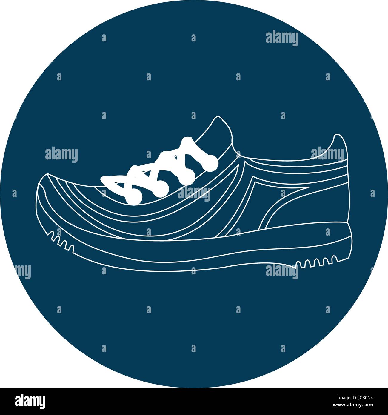 tennis shoe isolated icon Stock Vector Image & Art Alamy