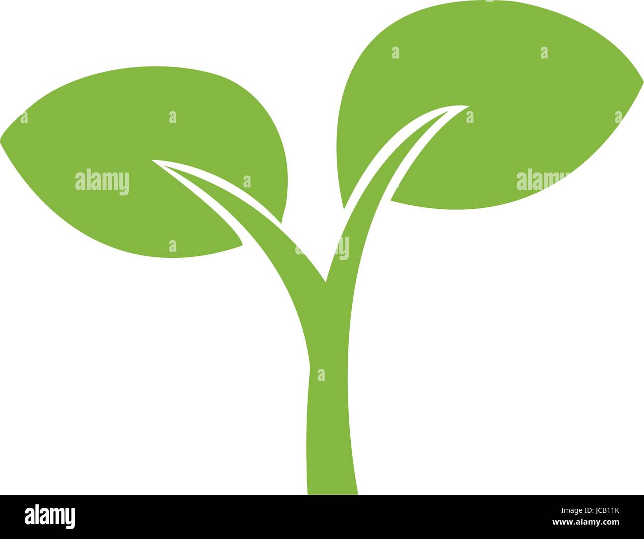 leafs plant ecology icon Stock Vector Image & Art - Alamy
