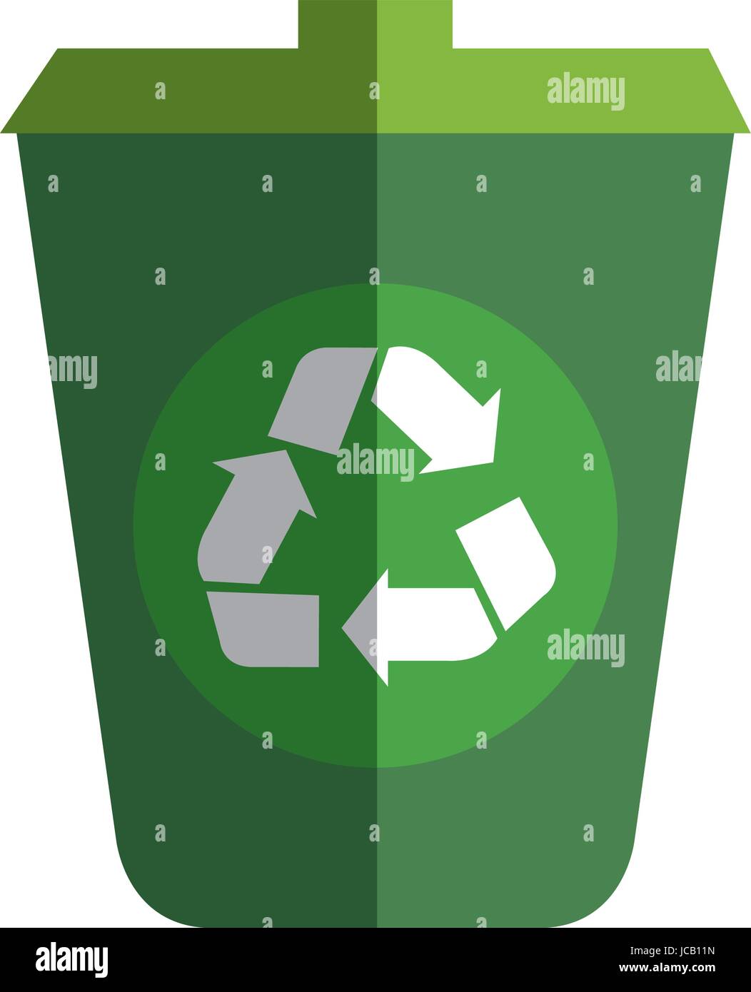 ecology recycle bin isolated icon Stock Vector Image & Art - Alamy