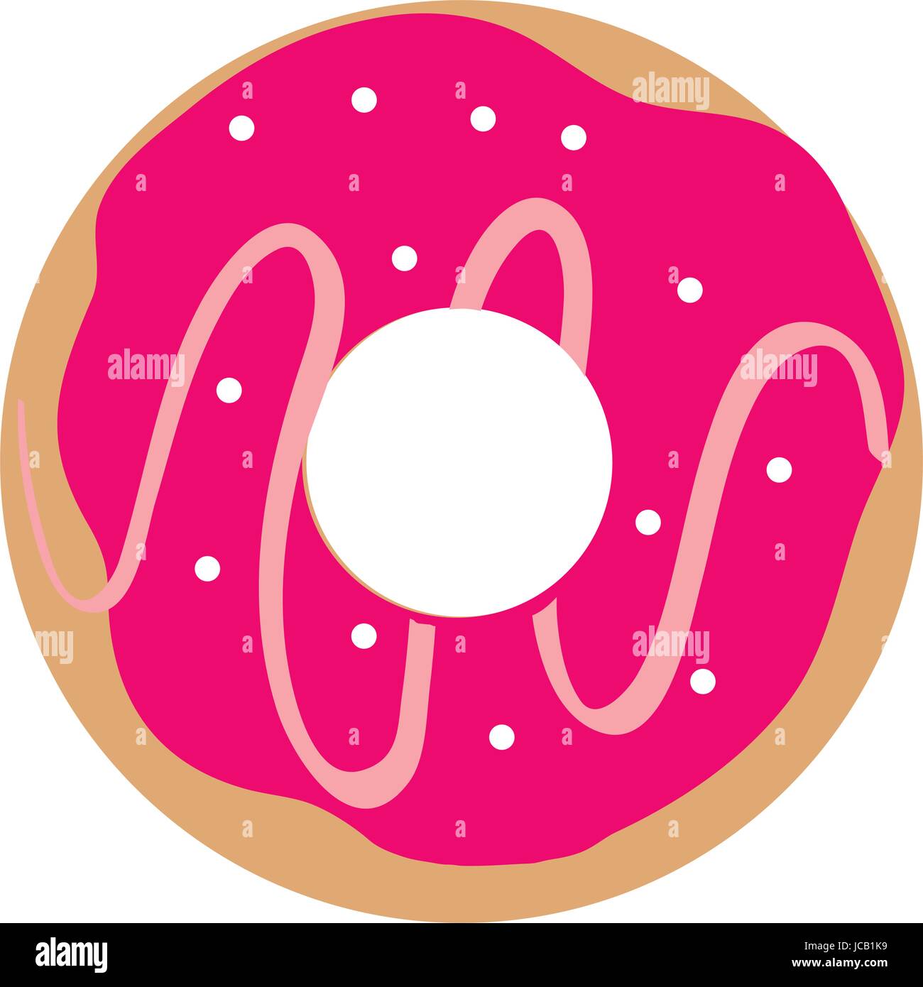 delicious sweet donut icon Stock Vector Image & Art - Alamy