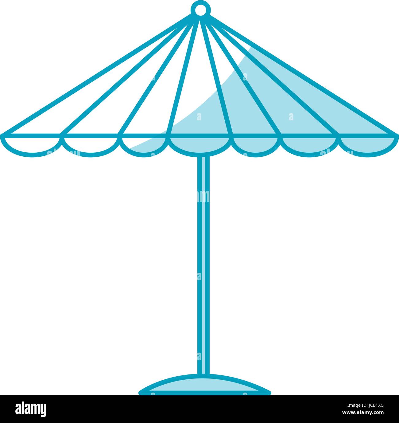 beach umbrella summer icon Stock Vector Image & Art - Alamy