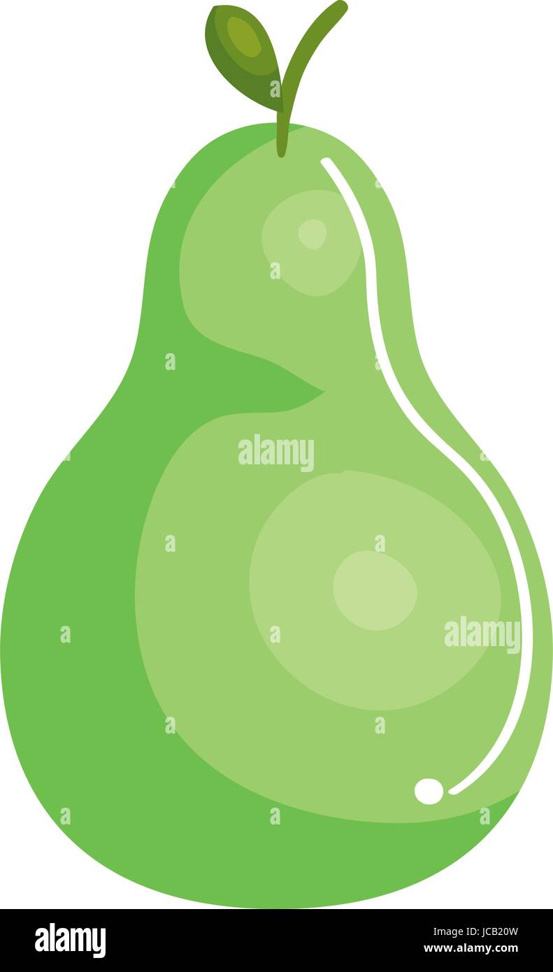 pear fresh fruit icon Stock Vector Image & Art - Alamy