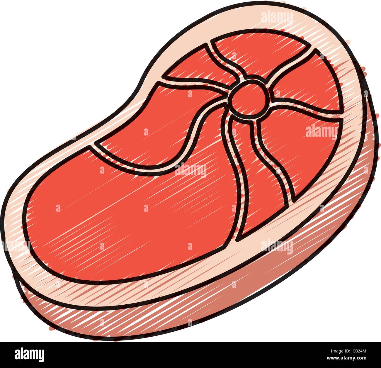 steak beef isolated icon Stock Vector Image & Art - Alamy