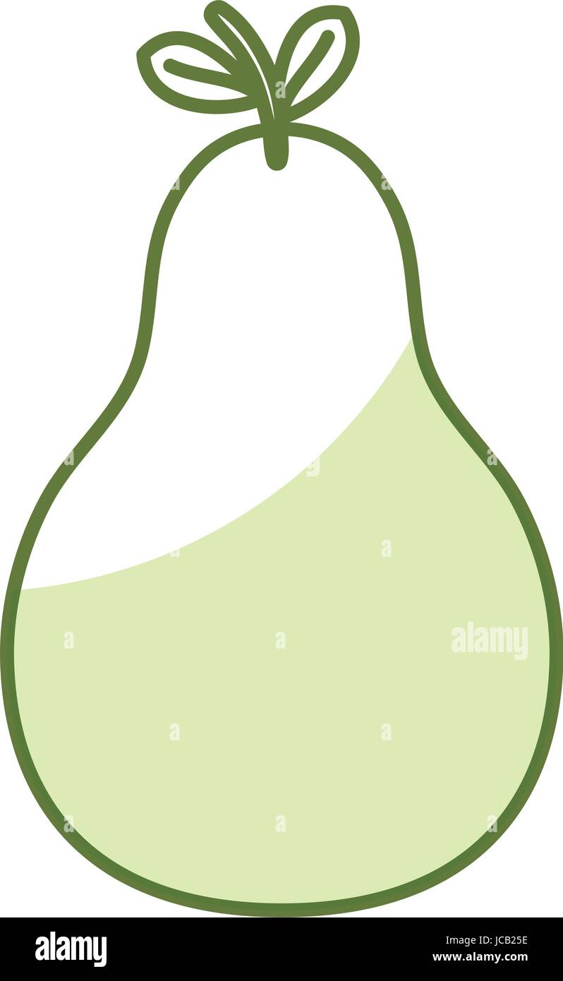 pear fresh fruit icon Stock Vector Image & Art - Alamy