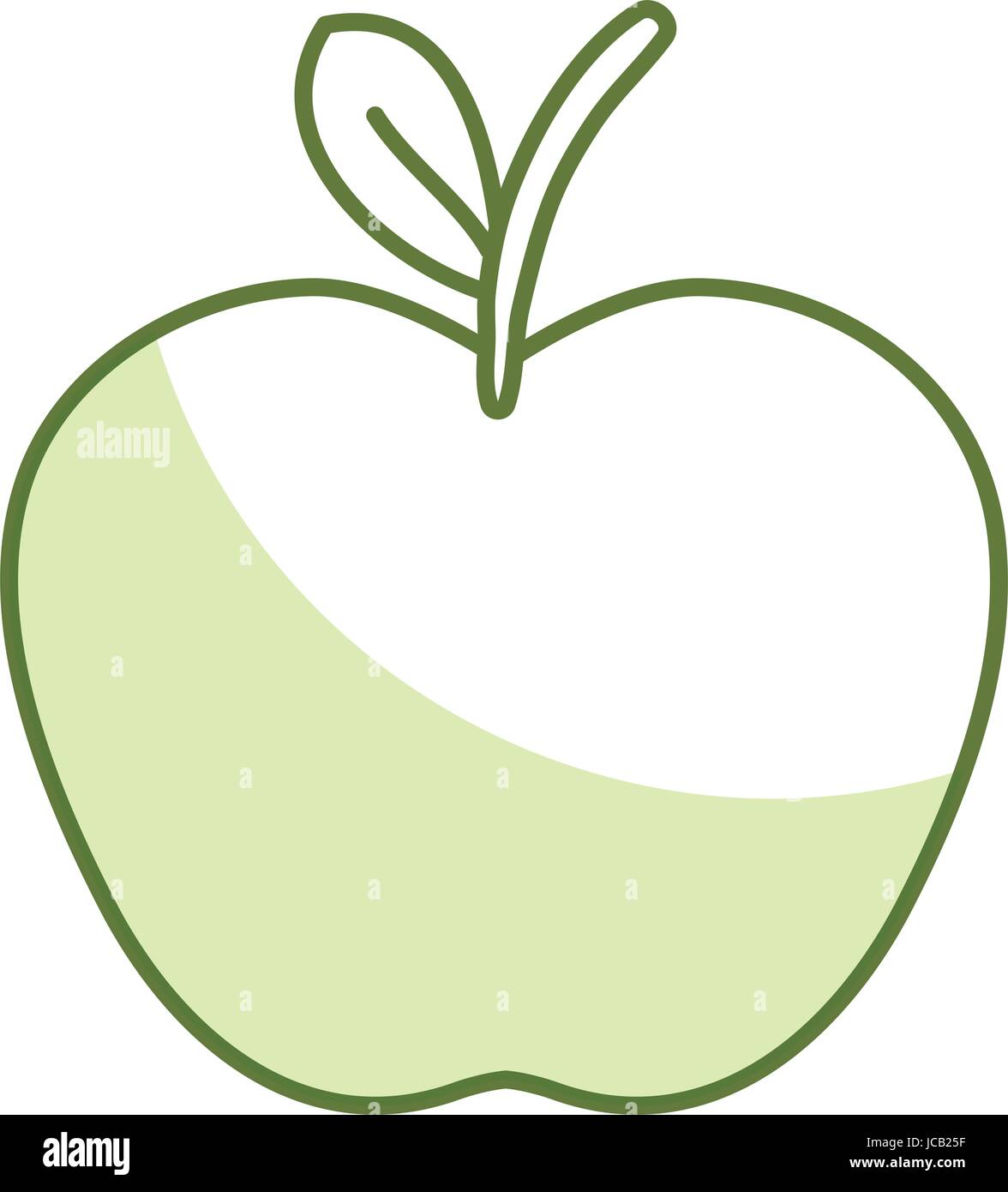 apple fresh fruit icon Stock Vector Image & Art - Alamy