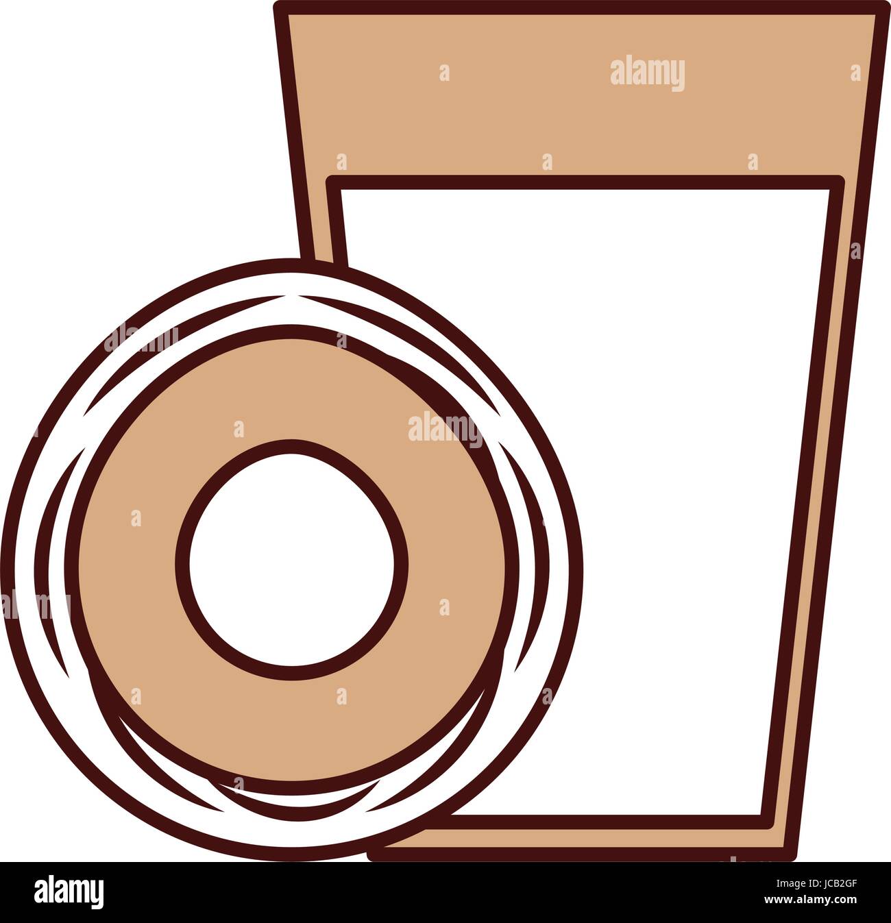 Coconut smoothie juice in Stock Vector Images - Alamy