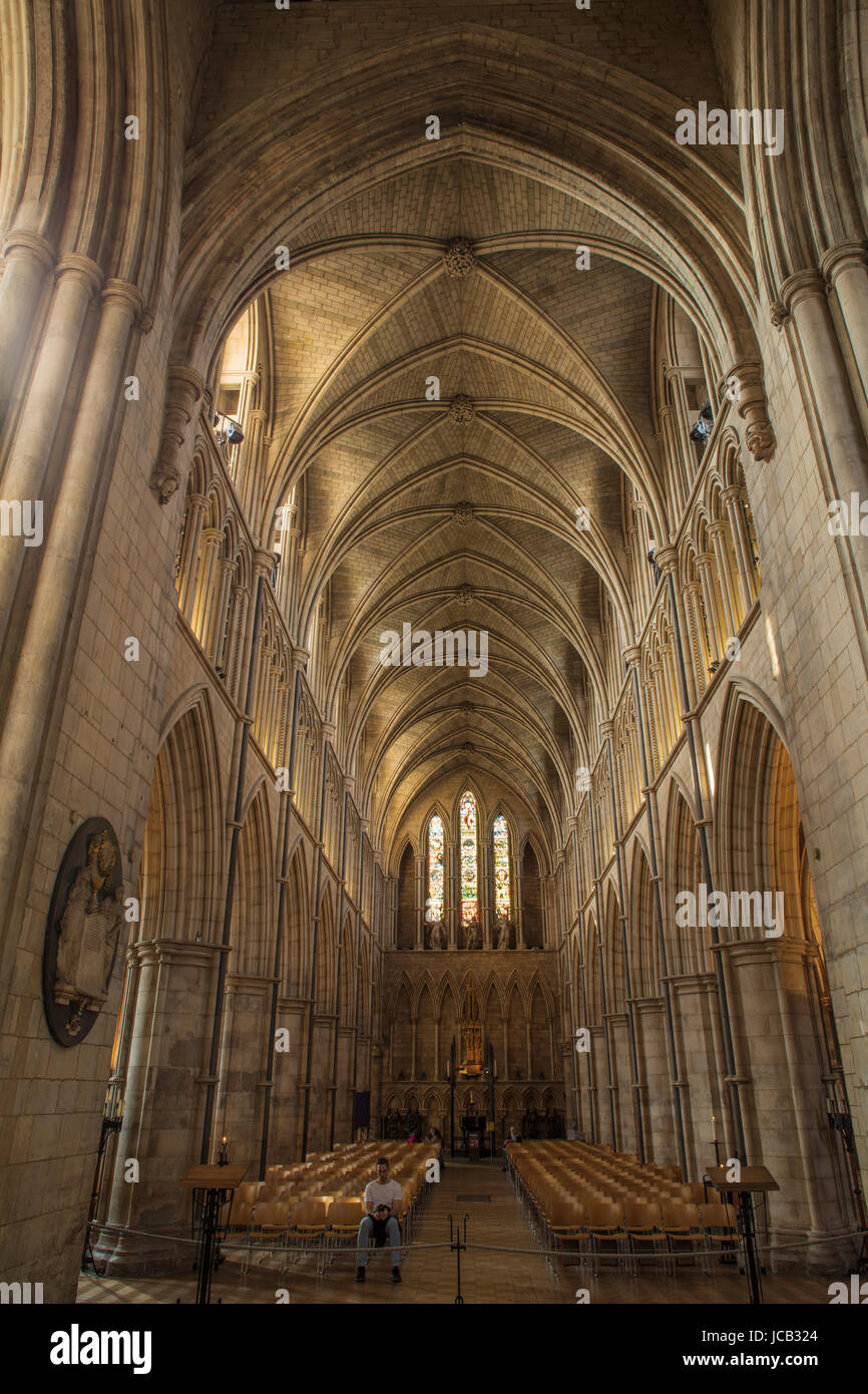 Southwark Cathedral Vaulted Ceiling Stock Photo 145302700