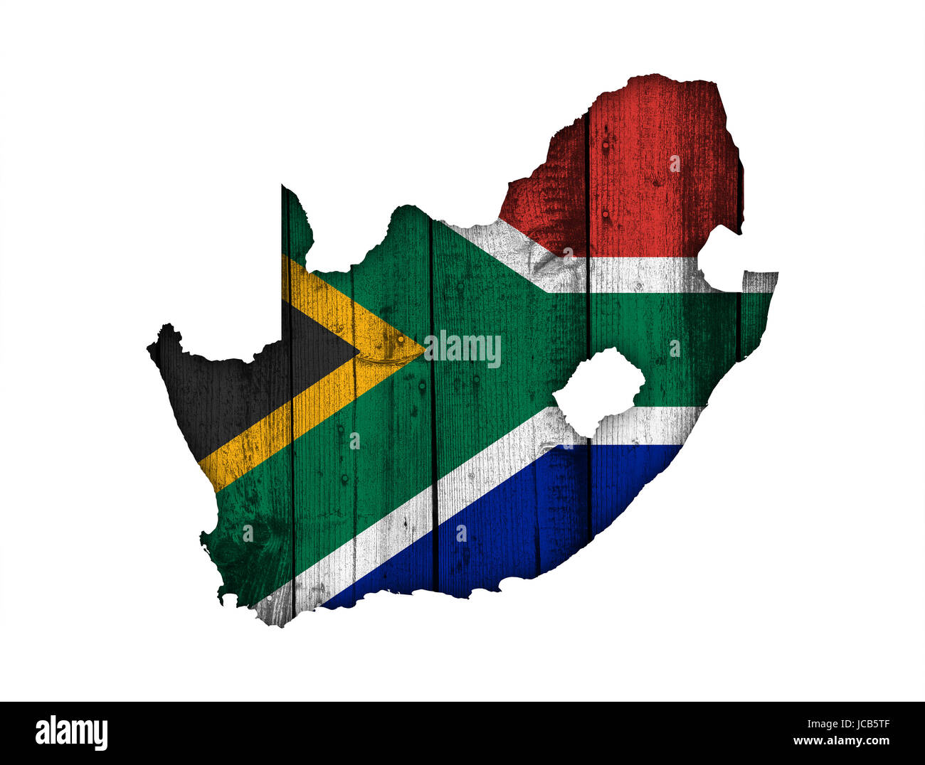 Map and flag of South Africa on weathered wood Stock Photo - Alamy