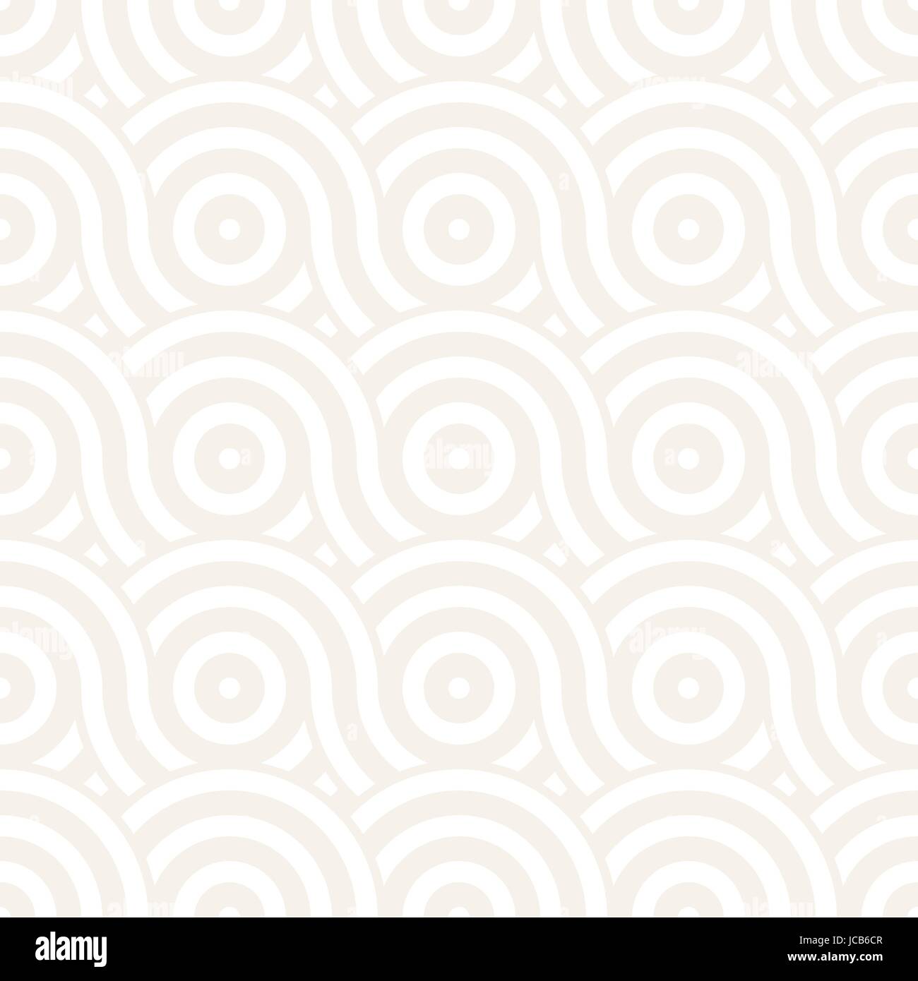 Vector seamless geometric pattern composed with circles and lines ...