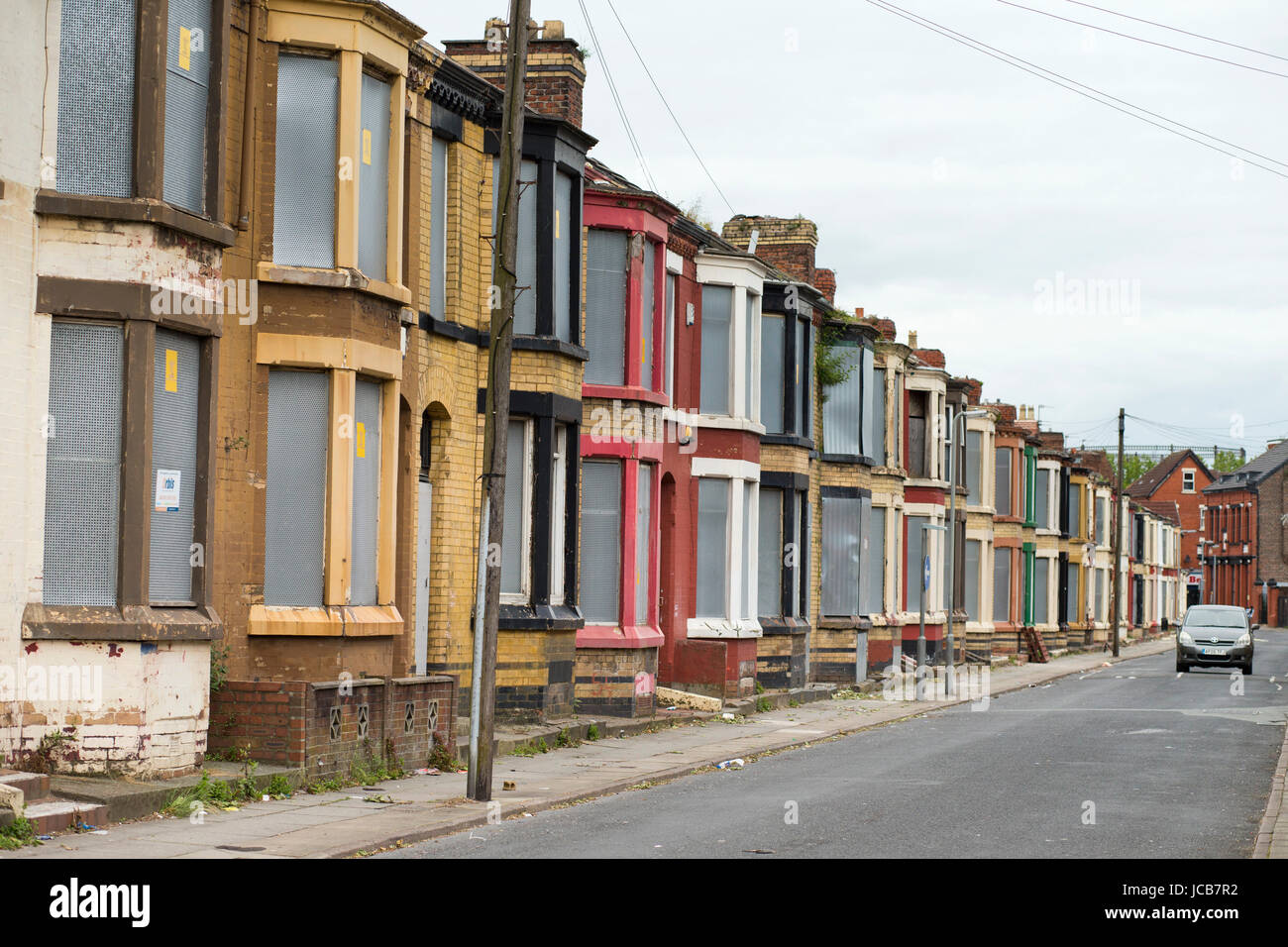 Abandoned houses in liverpool hi-res stock photography and images - Alamy