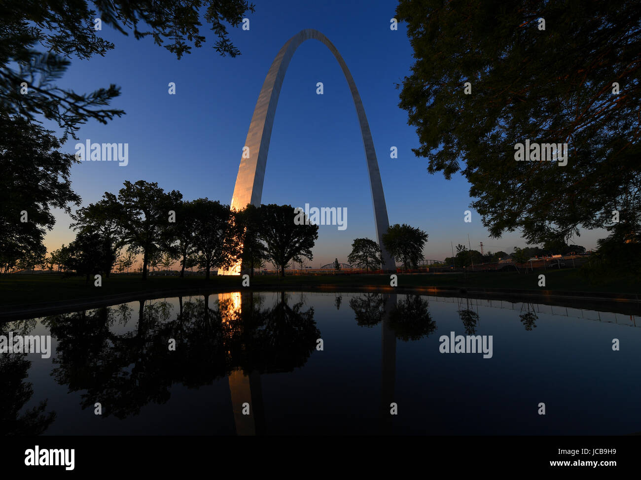 Gateway Arch in St. Louis, Missouri Stock Photo - Alamy