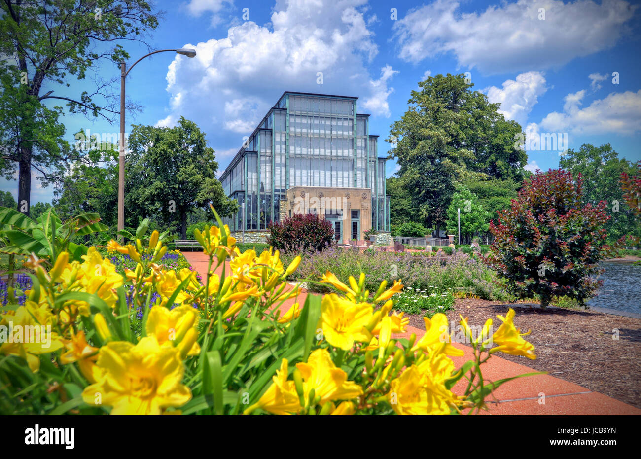 Jewel Box located in Forest Park, St. Louis, Missouri Stock Photo Alamy