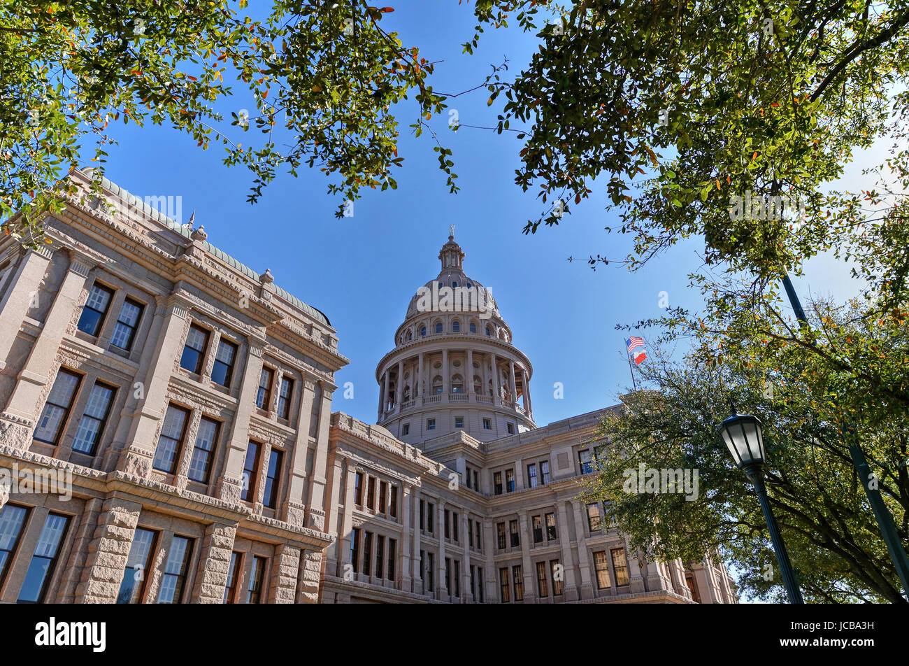 Texas State Capitol in Austin, TX Stock Photo