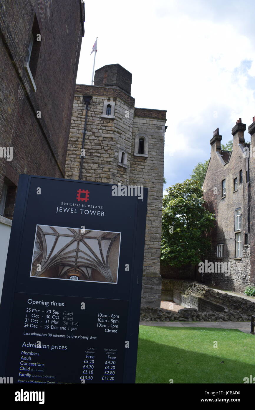 Jewel House and Westminster 2016 Stock Photo Alamy