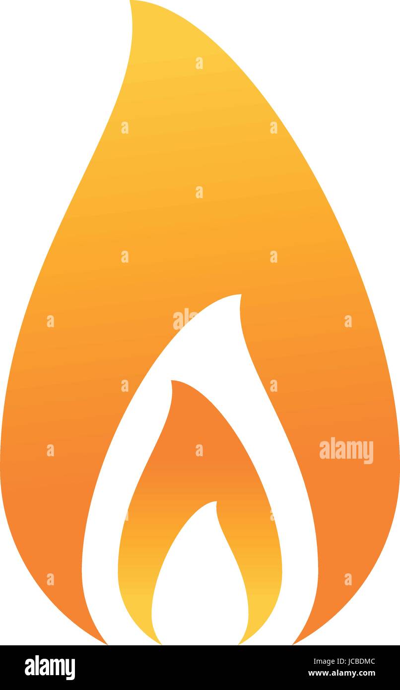 Hot fire flame Stock Vector Image & Art - Alamy