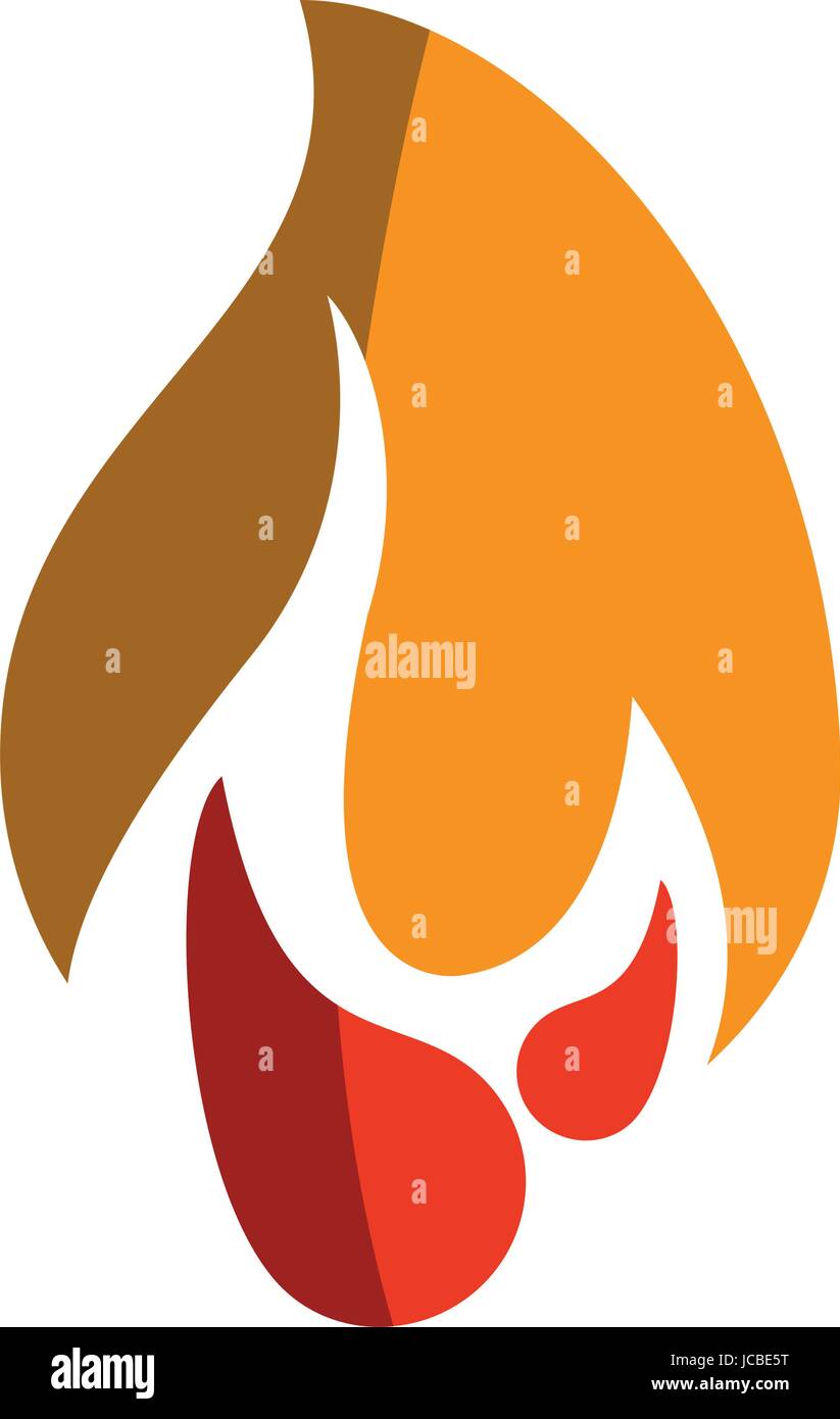 Hot fire flame Stock Vector Image & Art - Alamy