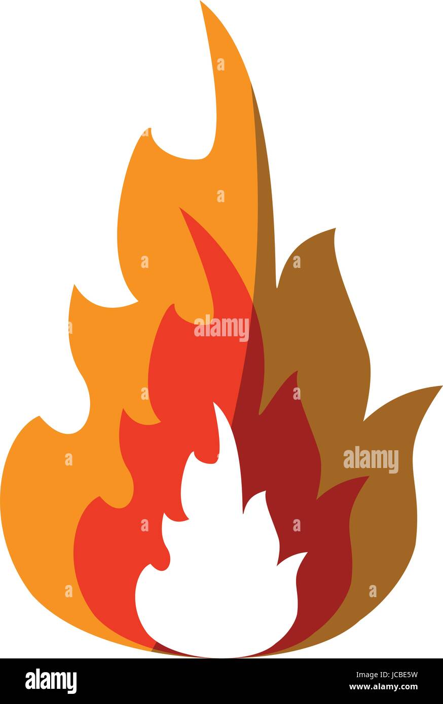 Hot fire flame Stock Vector Image & Art - Alamy