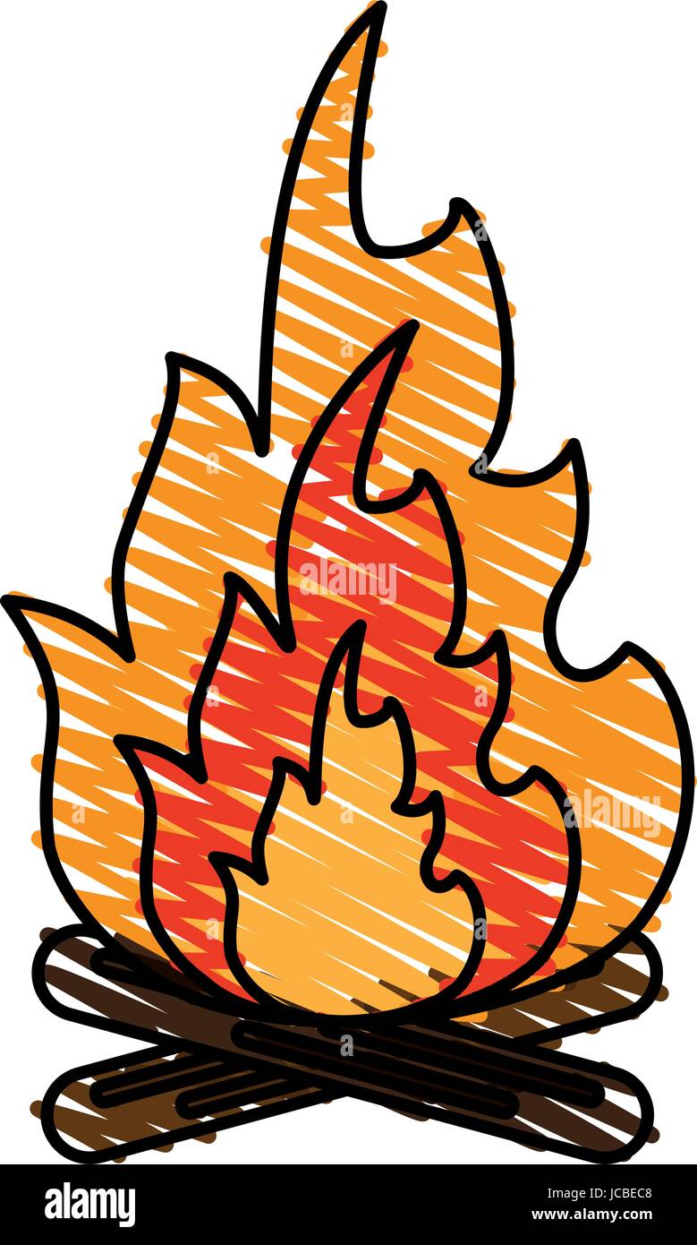 Hot fire flame Stock Vector Image & Art - Alamy