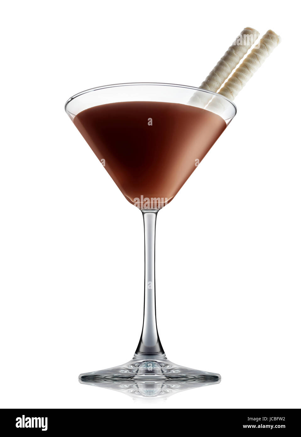 Original Irish Cream Liqueuron alcohol cocktail or chocolate mocktail