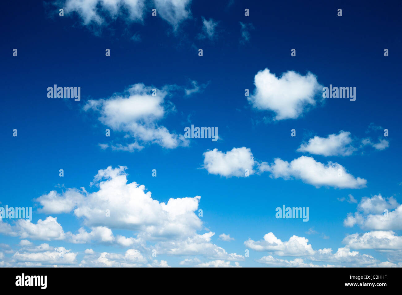 blue sky with clouds closeup Stock Photo - Alamy
