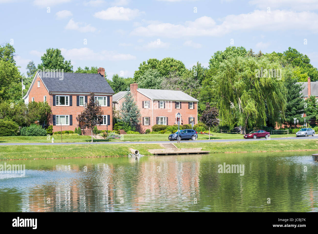 Hiking Area in Baker Park in Frederick, Maryland Stock Photo Alamy