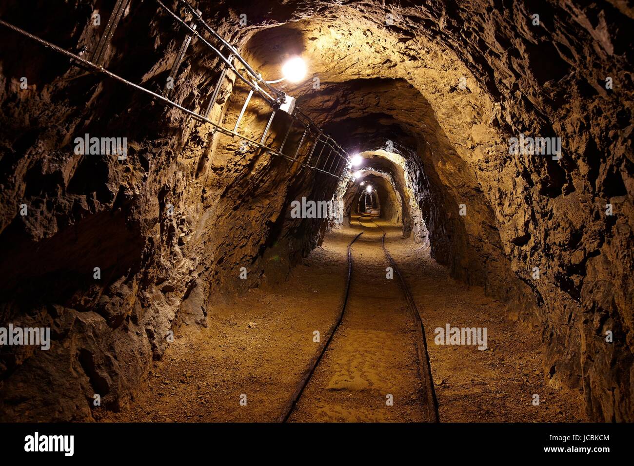 Mining tunnel hires stock photography and images Alamy