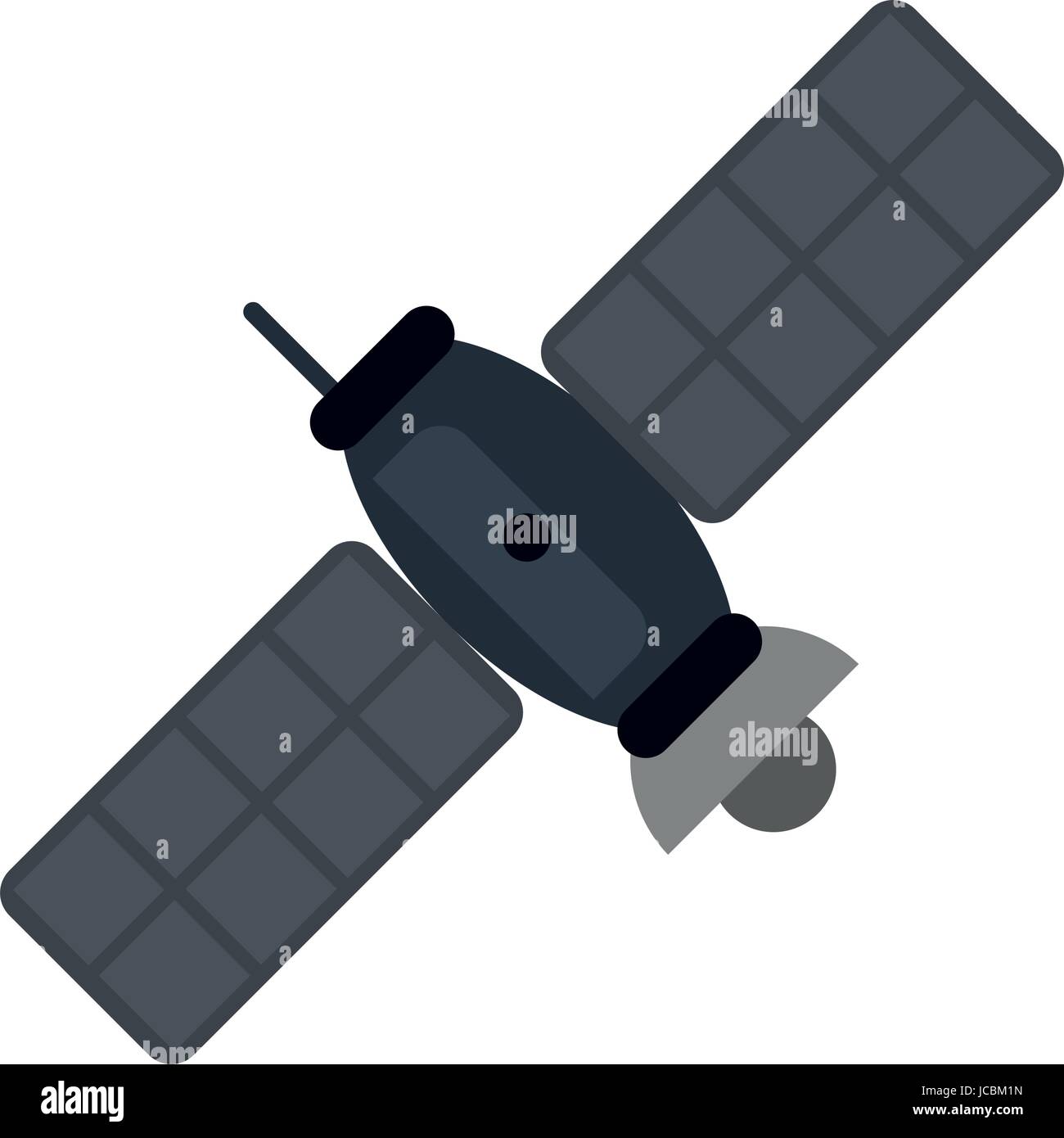 Satelite information world Stock Vector