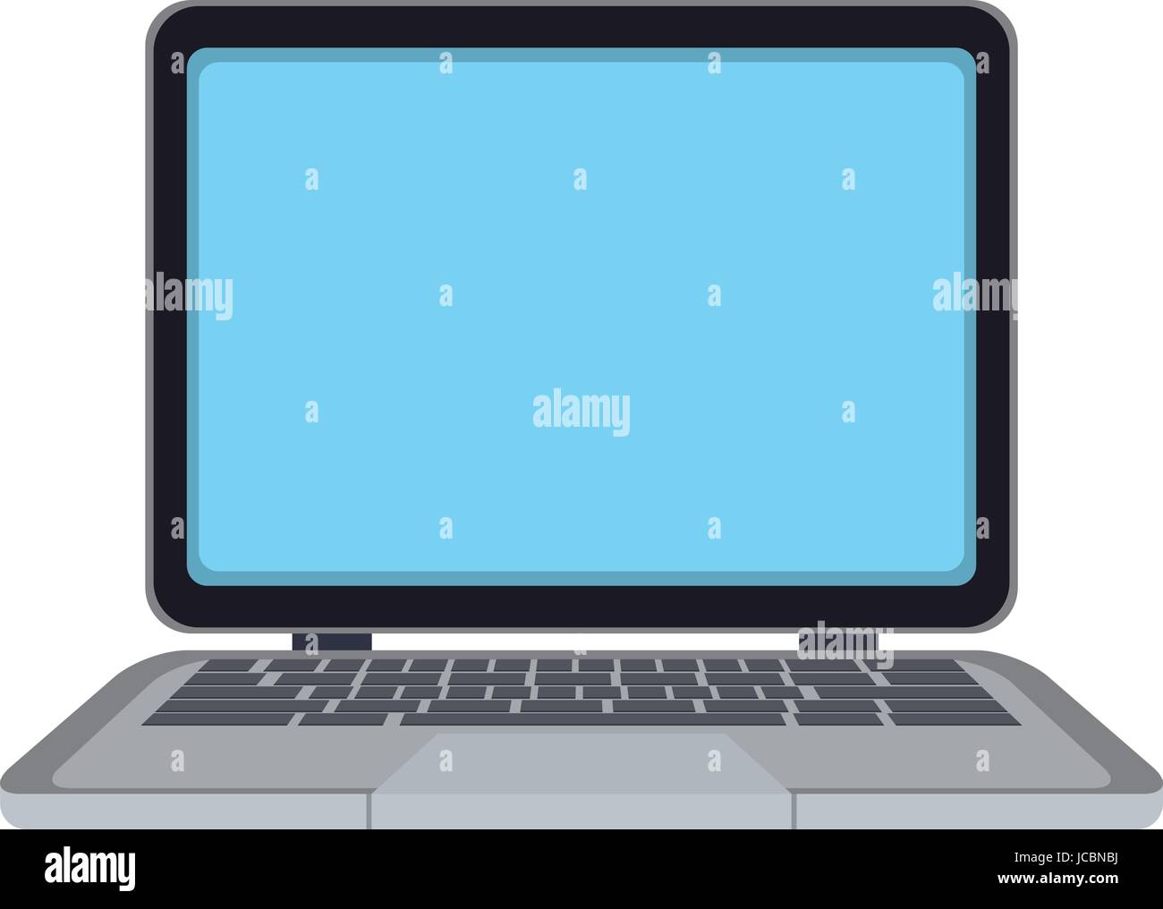laptop computer communication device technology Stock Vector Image