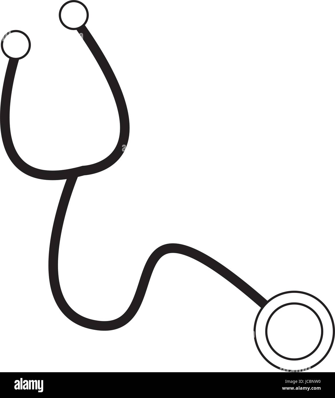 stethoscope medical health care symbol Stock Vector Image & Art - Alamy