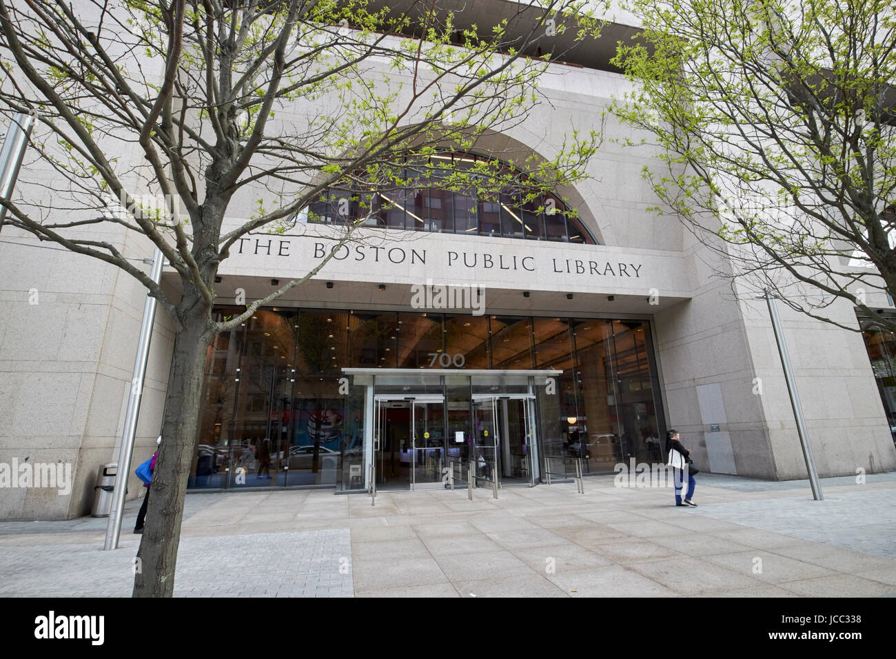 the Boston public library USA Stock Photo Alamy