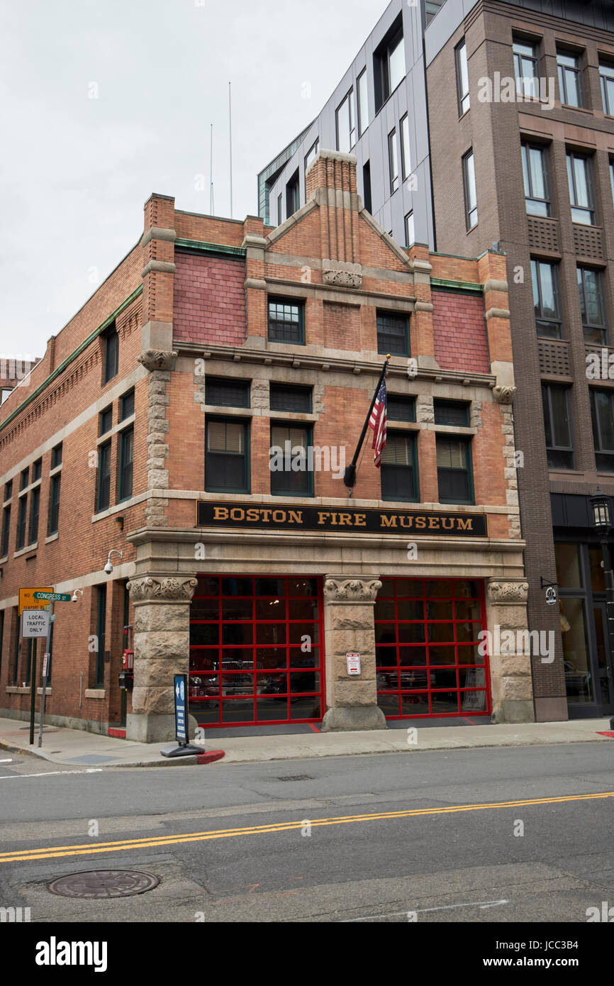 Boston Fire Museum USA Stock Photo