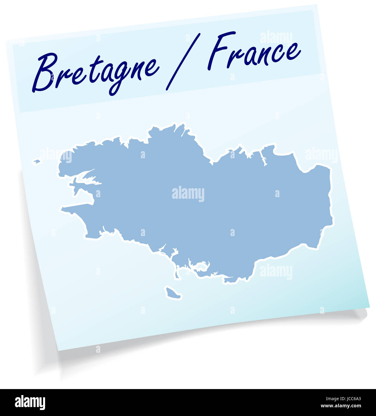 Karte der bretagne hi-res stock photography and images - Alamy