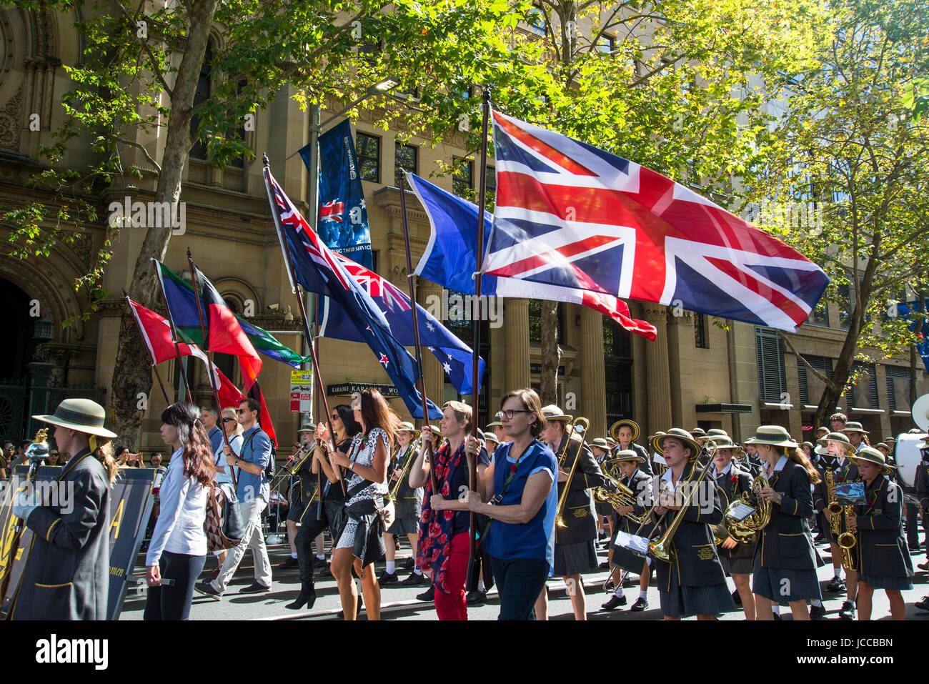 Anzac Day Parade, Sydney, Australia Stock Photo Alamy