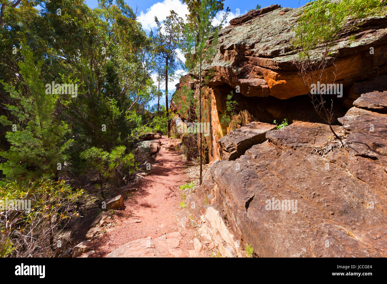 Wilpena Pound Wilpena Pound Walking Trail Path Track Hike Hiking High  Resolution Stock Photography and Images - Alamy