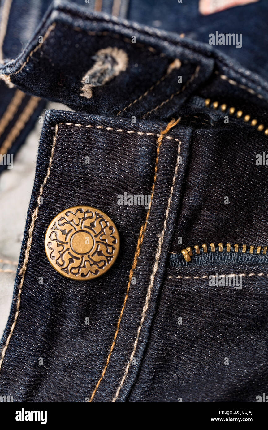 Jeansbutton hi-res stock photography and images - Alamy