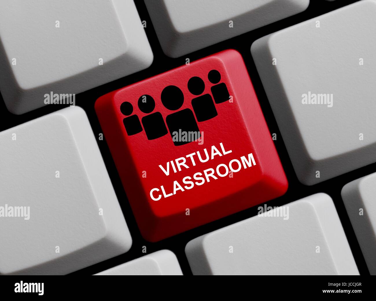 virtual classroom - e-learning Stock Photo - Alamy