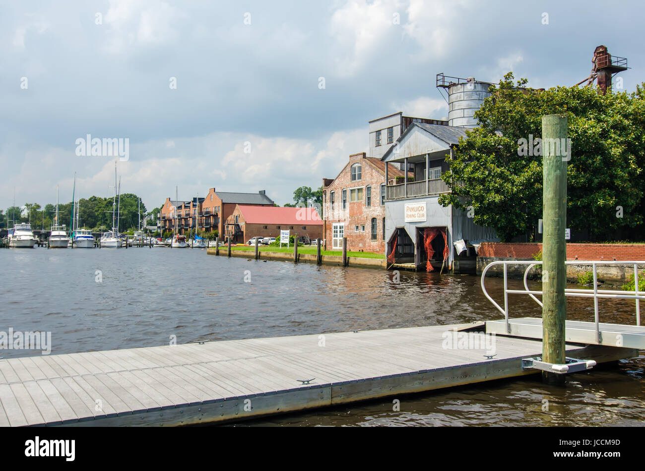waterfront scenes in little washington north carolina Stock Photo Alamy
