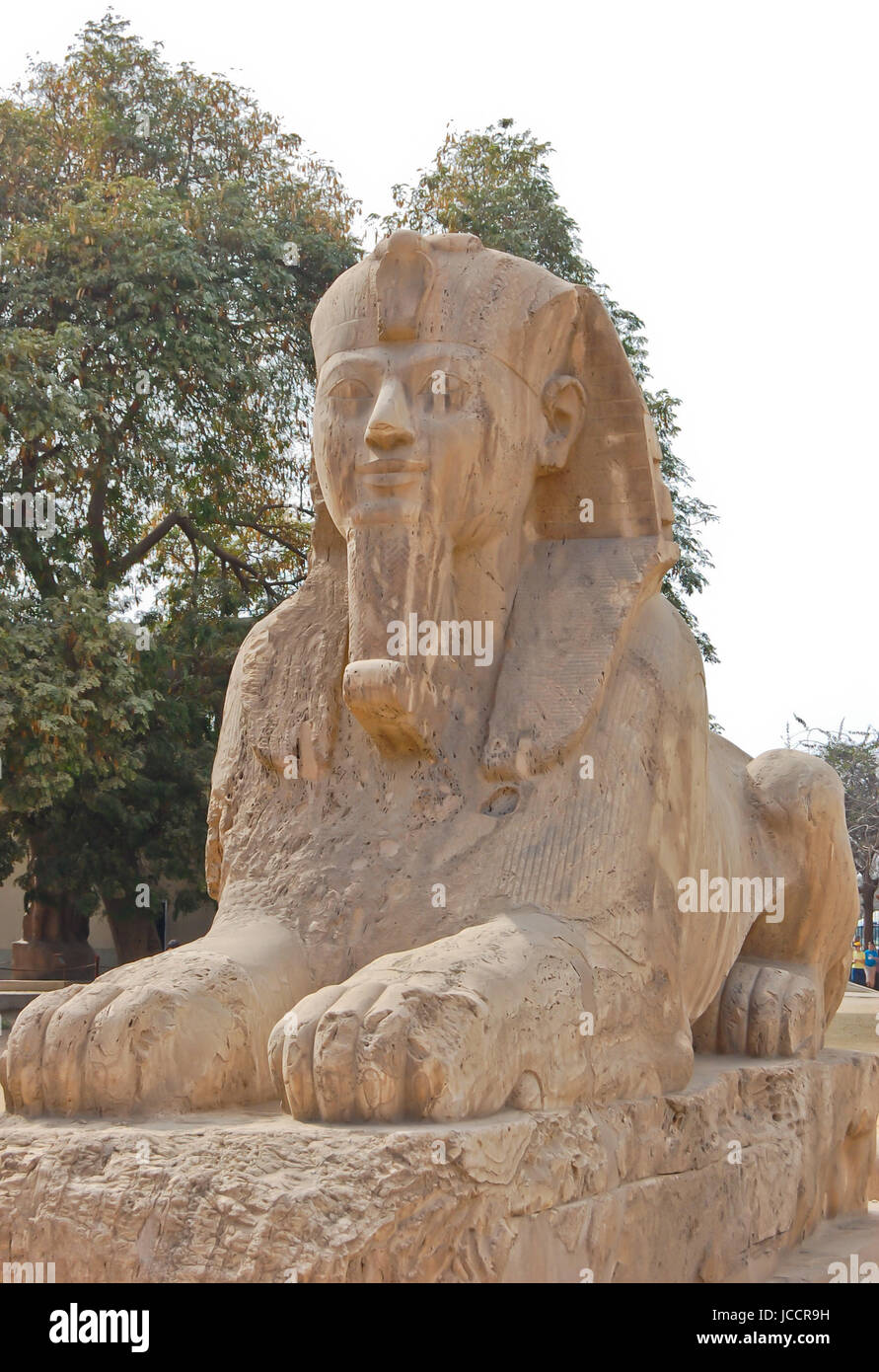 Alabaster sphinx at memphis museum hi-res stock photography and images ...