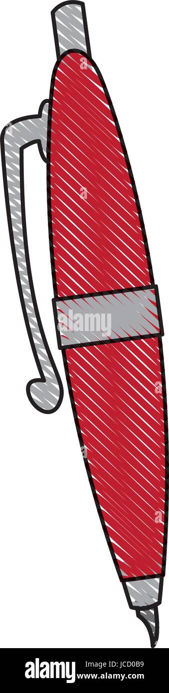 pen ink write supply work icon Stock Vector Image & Art - Alamy