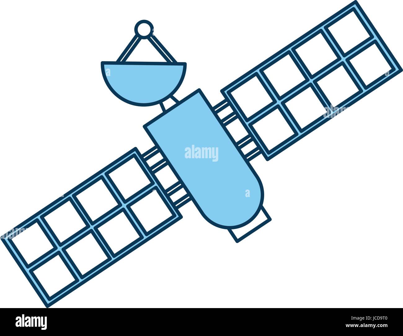 artificial satellite spacial icon Stock Vector Image & Art - Alamy